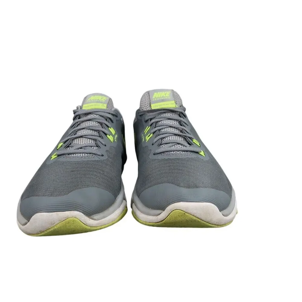 Nike Shoes Womens 8 Athletic Trainer Flex Supreme TR 4 Running Active Grey Green
